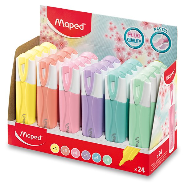 Zvýrazňovač Maped Pastel růžový