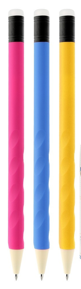 Gumovací roller M&G, 0,7 mm, modrý