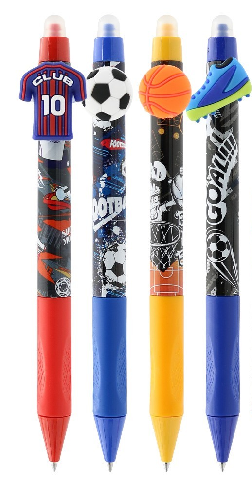 Gumovatelné pero Free Style 0,5 mm basketbalový míč