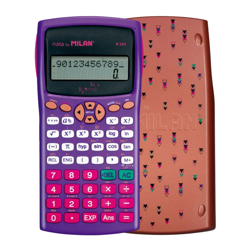 Kalkulačka MILAN M240 Copper - vědecká 10+2 místná