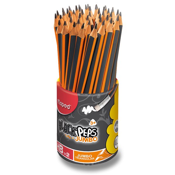 Tužka Maped Black´Peps JUMBO č. 2