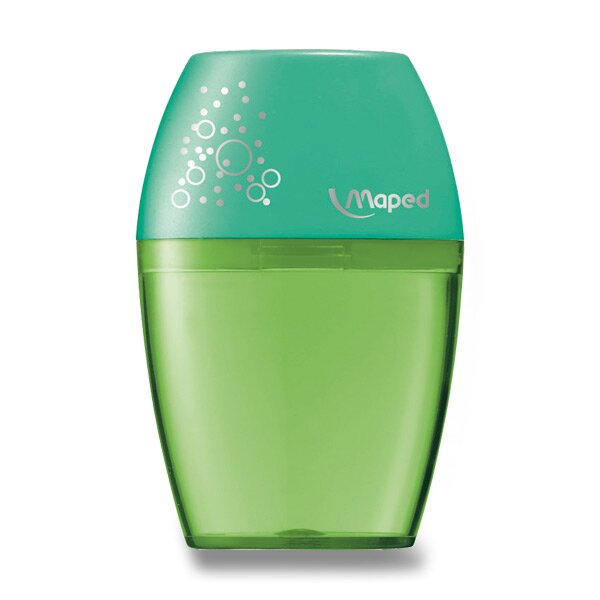 Ořezávátko Maped Shaker s odpadní nádobkou 1 otvor zelené