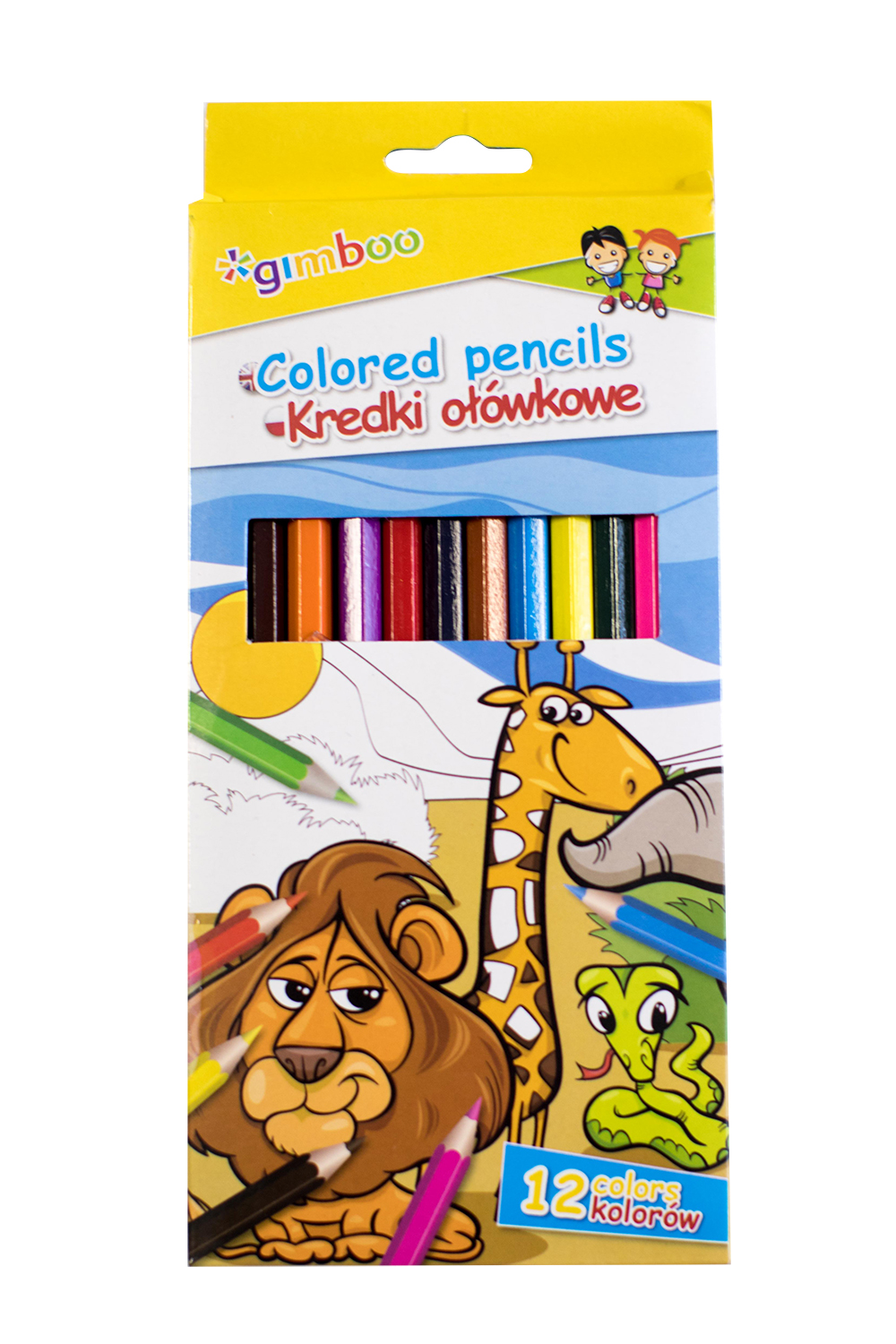 Pastelky šestihranné 12 barev