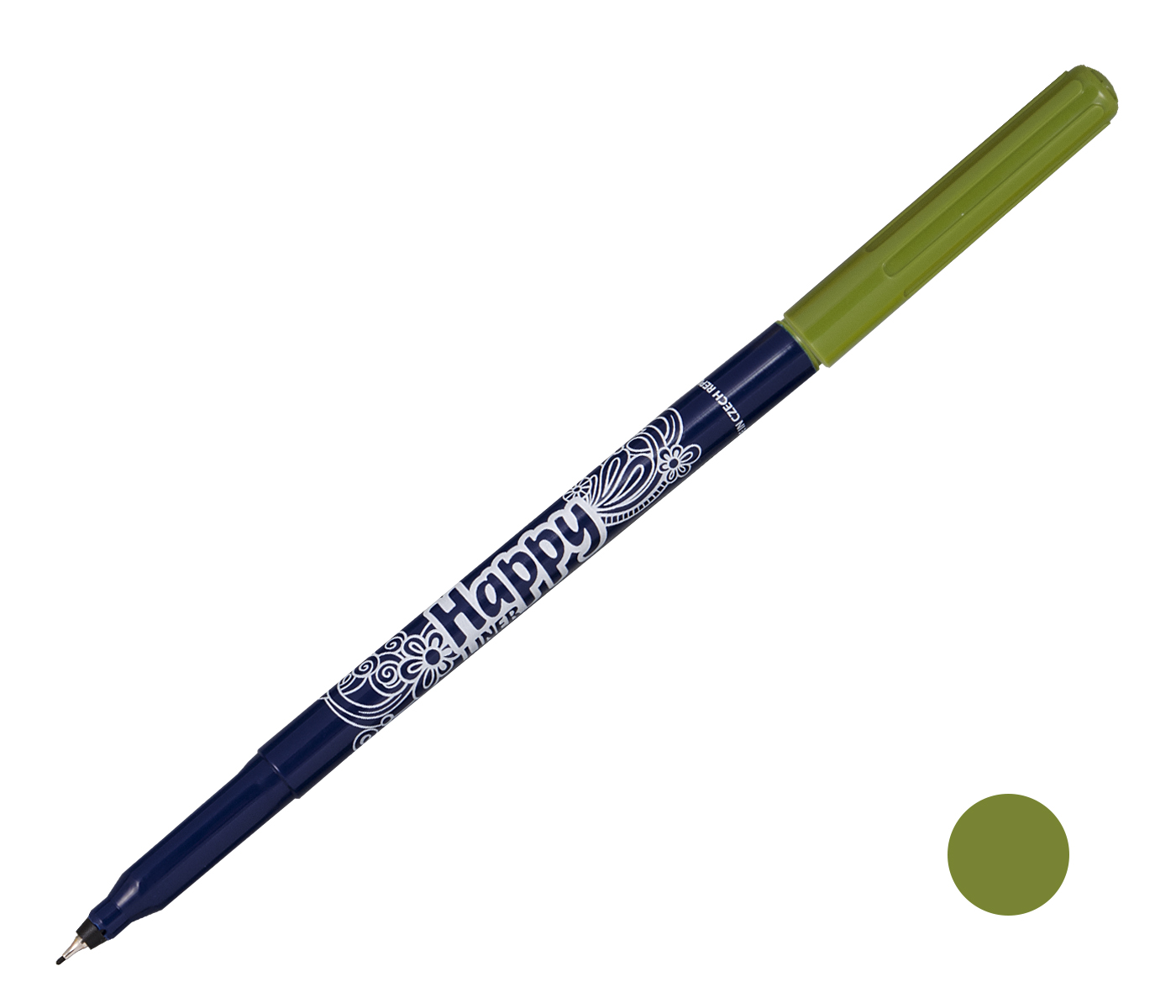 Popisovač 2521 Happy Liner khaki