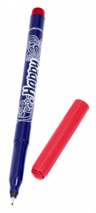 Popisovač 2521 Happy Liner červený