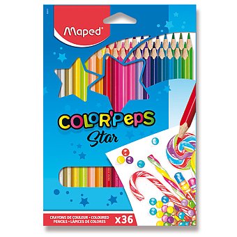 Pastelky Maped Color'Peps 36 barev