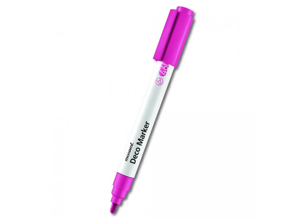 Popisovač Monami Deco Marker 460 růžová