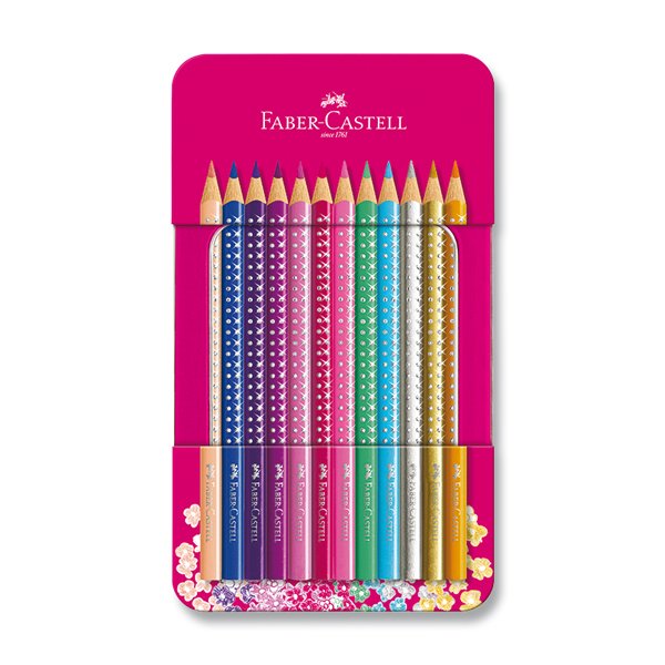 Pastelky Faber-Castell SPARKLE 12 barev