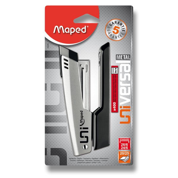 Sešívačka Maped Universal Halfstrip 24/6 na 20 nebo 25 listů