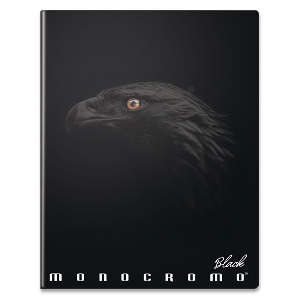 Sešit 444 A4 linkovaný, 40 listů, Pigna Monocromo black orel