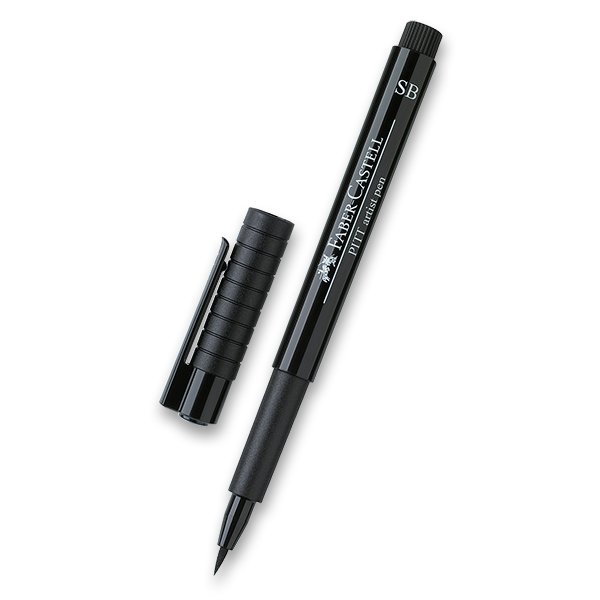 POPISOVAČ FABER-CASTELL PITT ARTIST PEN, ČERNÝ SB
