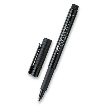 POPISOVAČ FABER-CASTELL PITT ARTIST PEN, ČERNÝ 1,5