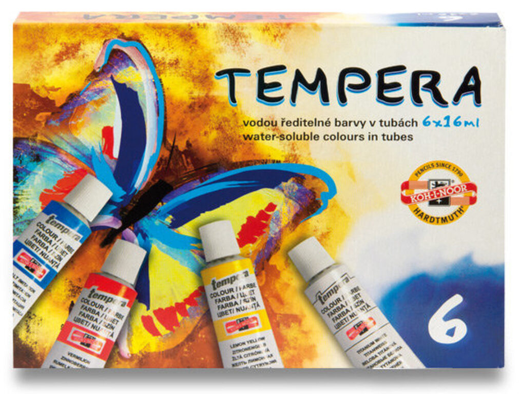 Tempery 6 ks 16 ml