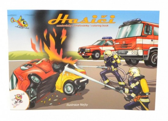 Omalovánky A5 Hasiči