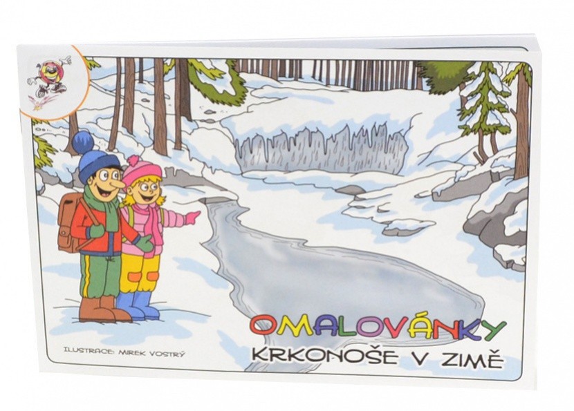 Omalovánky A5 Krkonoše v zimě