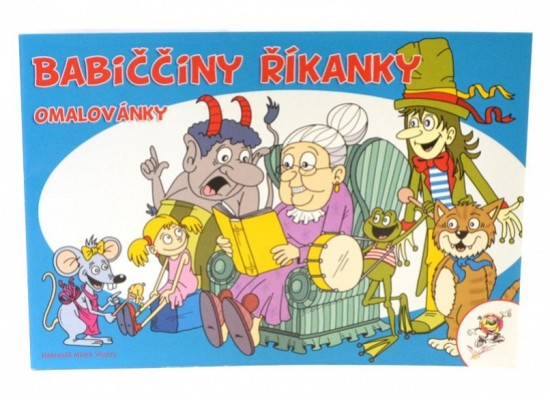 Omalovánky Babiččiny říkanky A5 lux