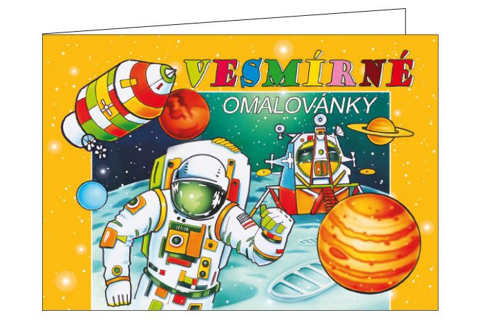 Omalovánky Vesmír A5