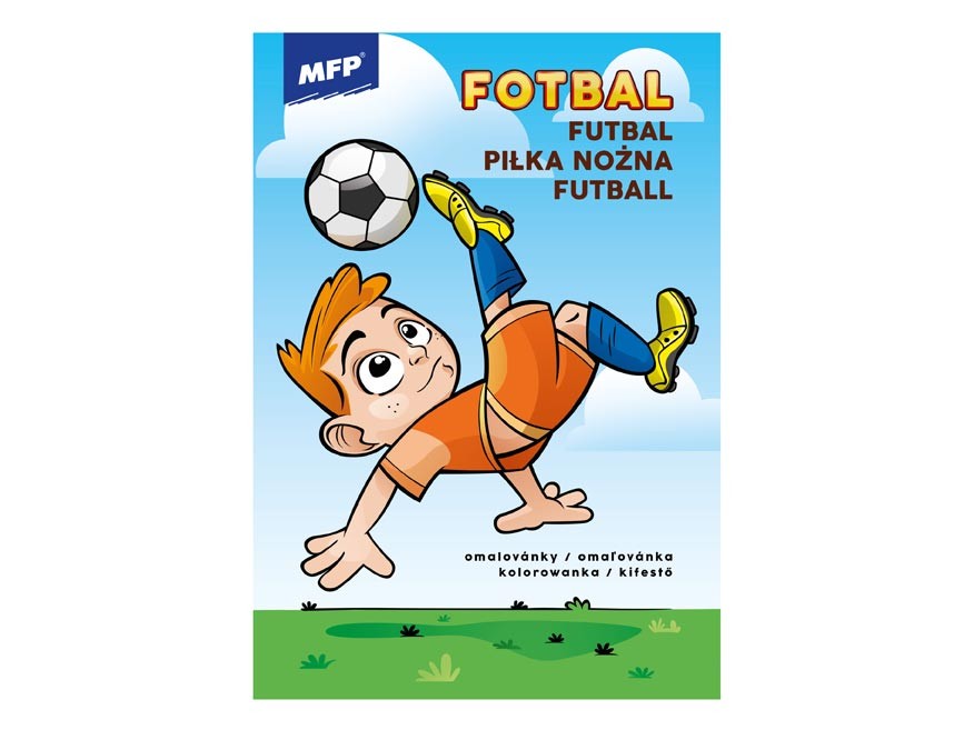 Omalovánky Fotbal A5