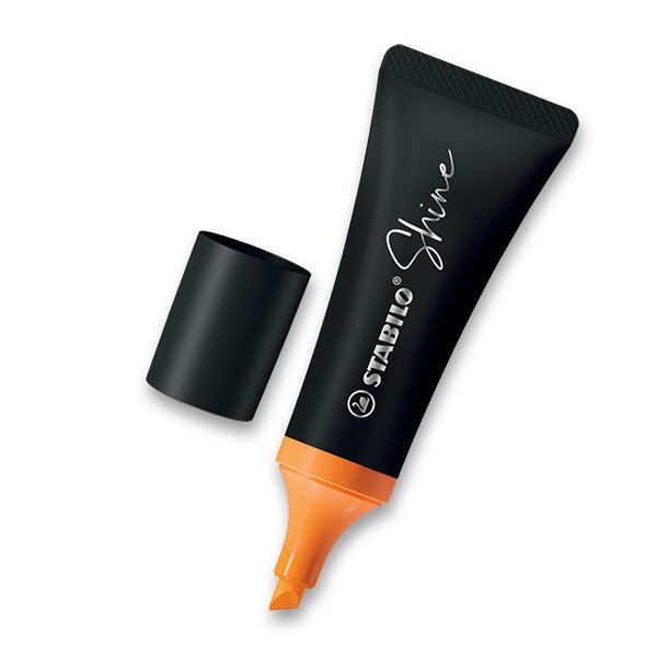 Zvýrazňovač Stabilo Shine - oranžový