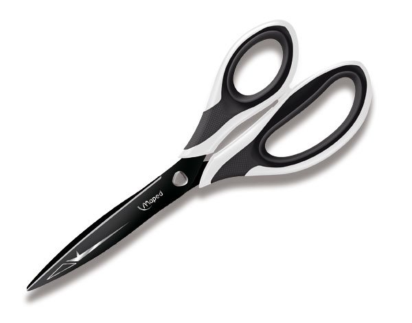 Nůžky Maped Zenoa Fit 21 cm šedé