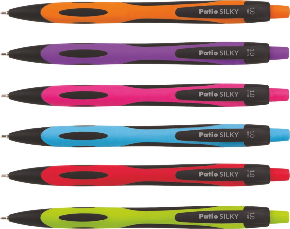 Kuličkové pero SILKY oil gel zelená
