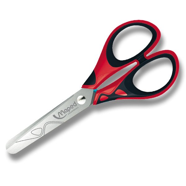 Nůžky Maped Essentials soft 13 cm červené