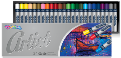 Pastely olejové Colorino Artist 24 ks