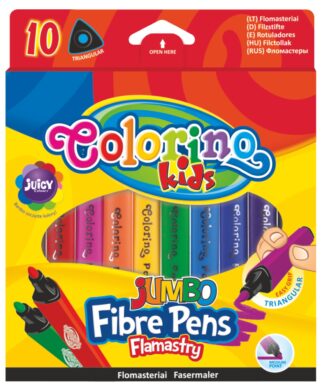 Popisovače trojhranné silné Colorino 10 ks