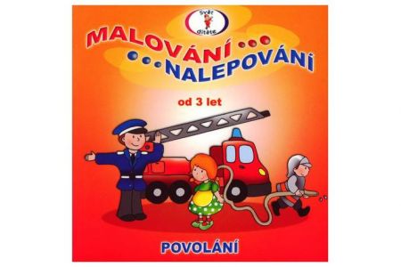 Malování a nalepování Povolání A5