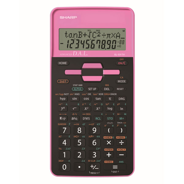 Kalkulátor SHARP EL-531THB-PK 273 funkcí