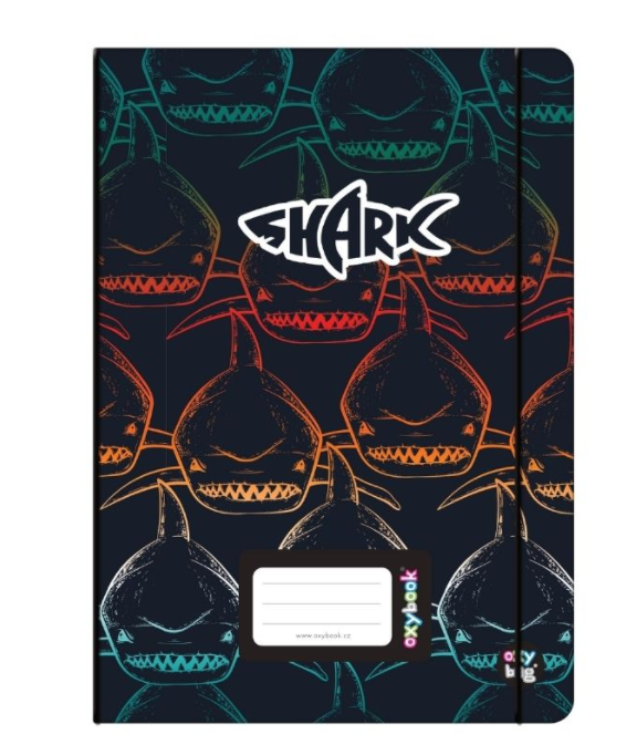 Sešit PP Oxybook A5 40 listů Shark