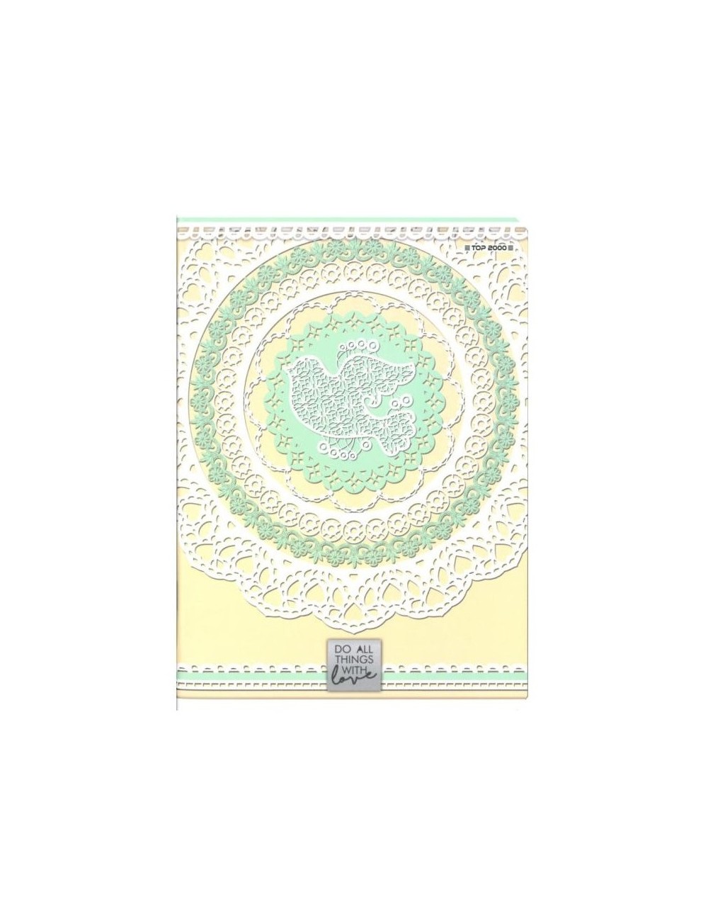 Sešit 564 Top Lace, A5, linkovaný Holubice