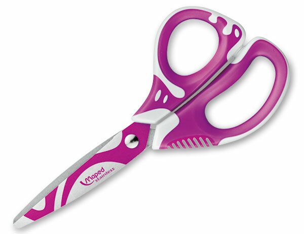 Nůžky Maped Zenoa Fit 13 cm růžové