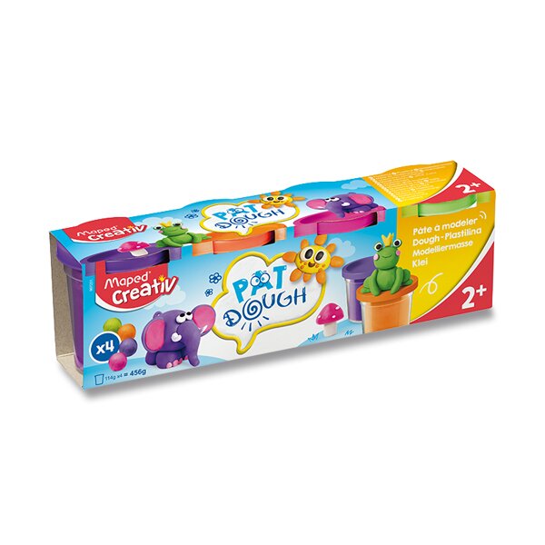 Modelovací hmota Maped Creativ 4 doplňkové barvy