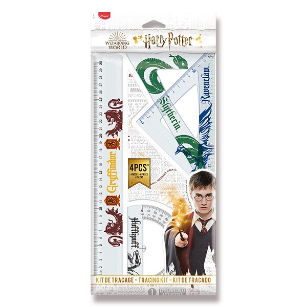 Sada pravítek Harry Potter 4dílná