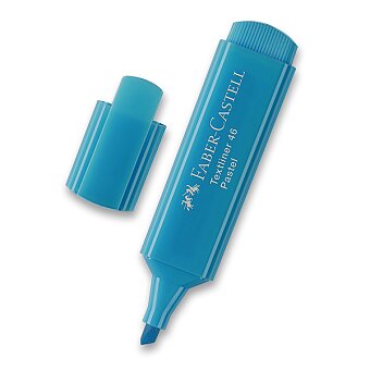 Zvýrazňovač Faber-Castell pastelový - světle modrá