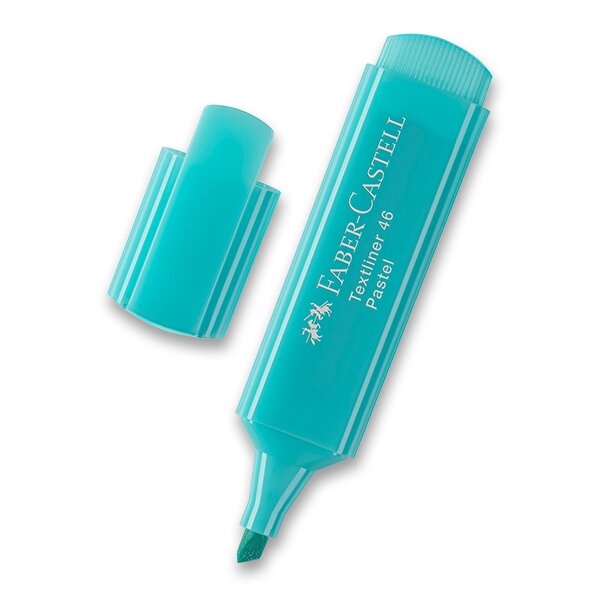 Zvýrazňovač Faber-Castell pastelový - tyrkysová