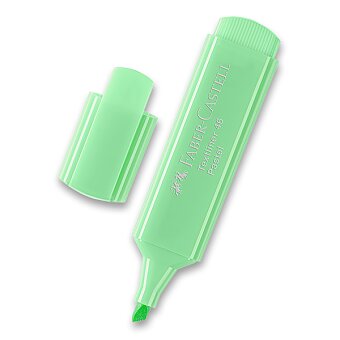 Zvýrazňovač Faber-Castell pastelový - zelená