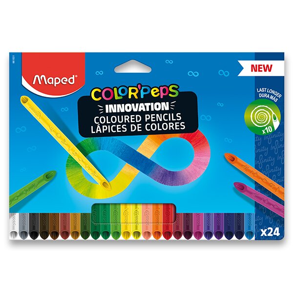 PASTELKY MAPED COLOR'PEPS INFINITY - 24 BAREV