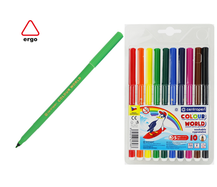 Fix CENTROPEN 10 barev trojhranné