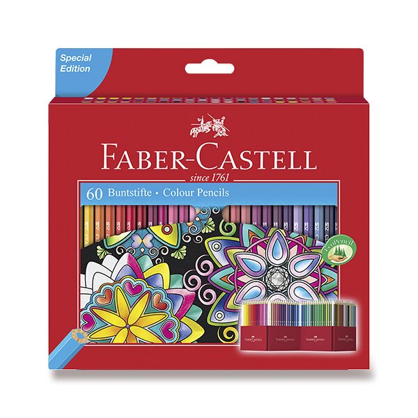 PASTELKY FABER-CASTELL - 60 BAREV