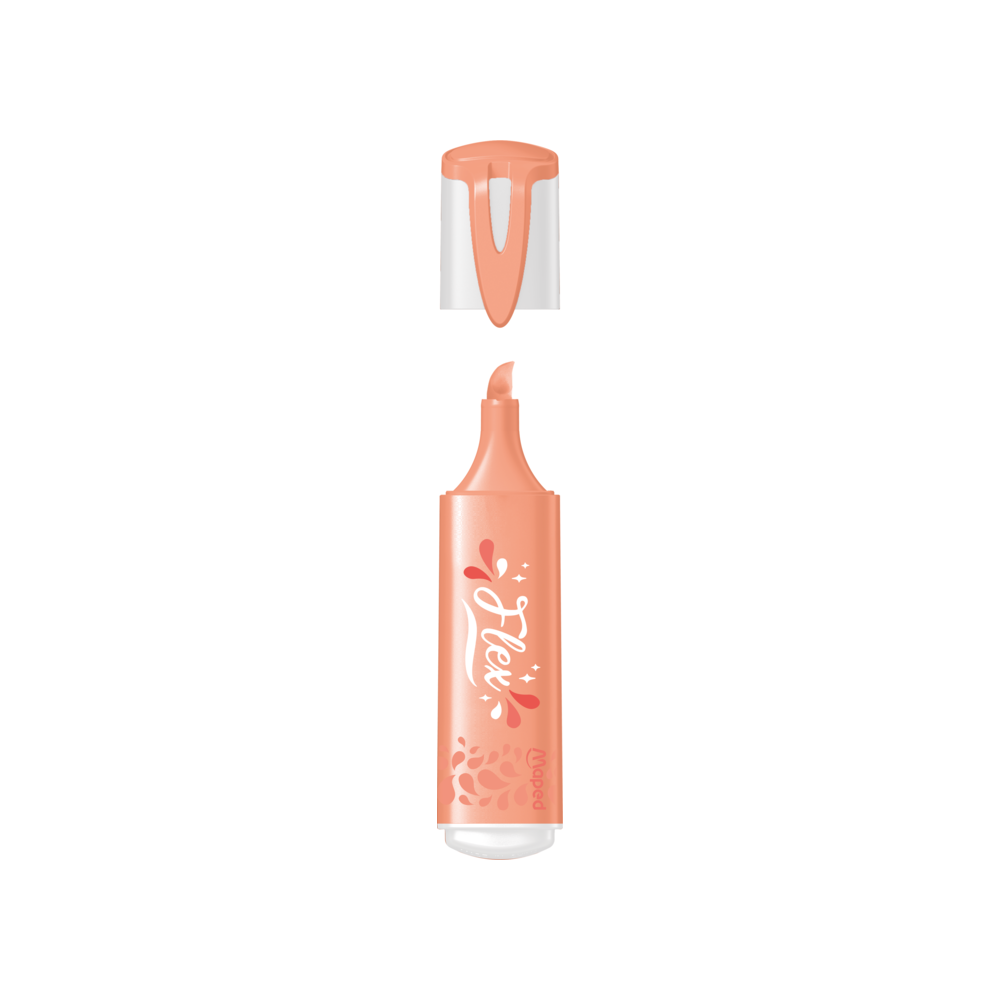 ZVÝRAZŇOVAČ MAPED FLUO PEPS PASTEL - ORANŽOVÝ