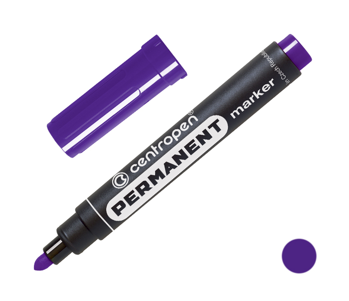 Permanentní popisovač CENTROPEN 8566 fialový