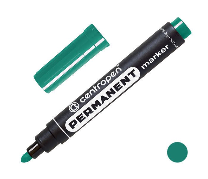 Permanentní popisovač CENTROPEN 8566 zelený