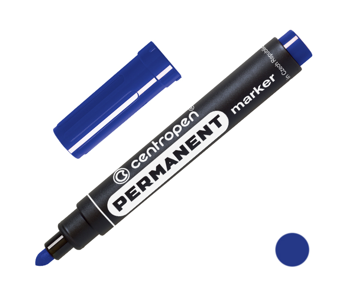Permanentní popisovač CENTROPEN 8566 modrý