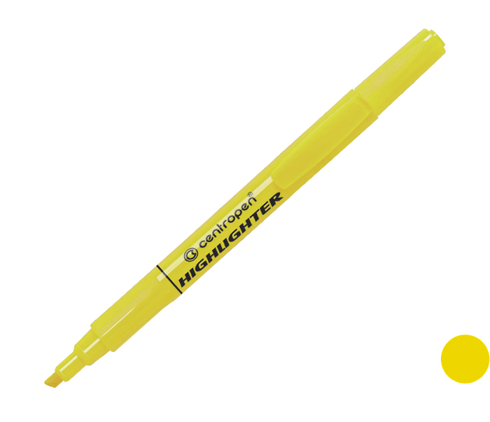 Zvýrazňovač Centropen 8722 žlutá