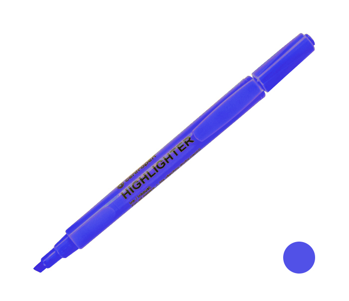 Zvýrazňovač Centropen 8722 modrý