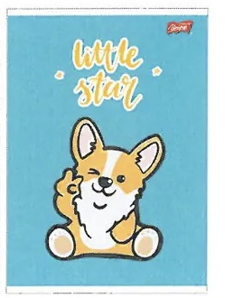 Sešit A5, 16 listů, úzká linka 5 mm little star