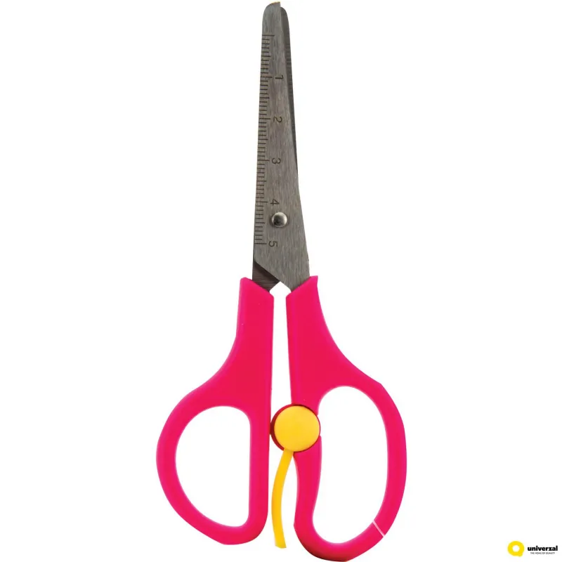 Školní nůžky 14 cm růžové