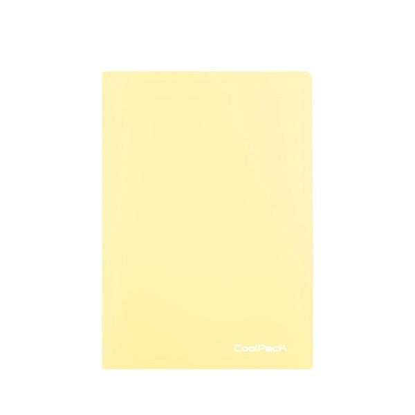SEŠIT A5, 60 LISTŮ LINKOVANÝ, PASTEL ŽLUTÝ